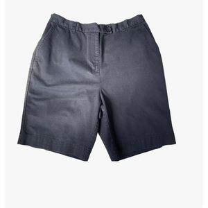 Land’s End 12P Womens Navy Chino Shorts